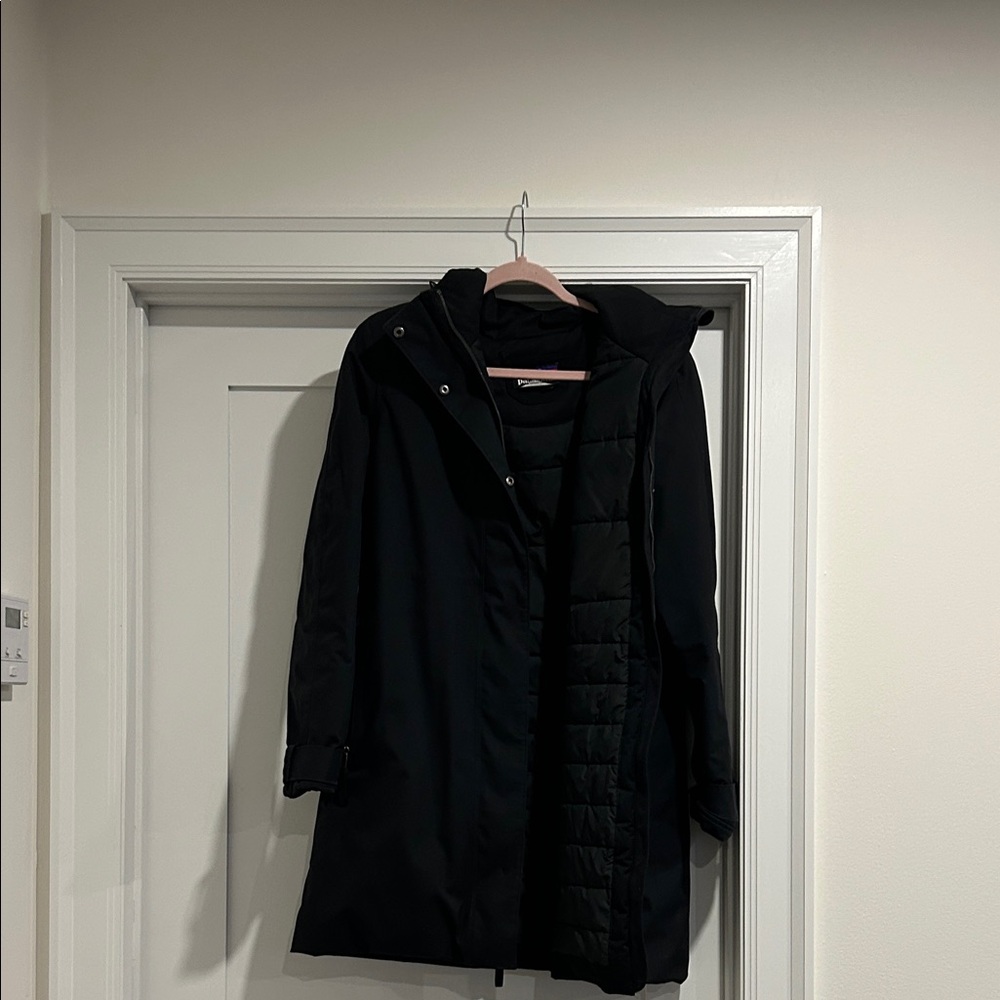 Patagonia Women's Black Trench Coat